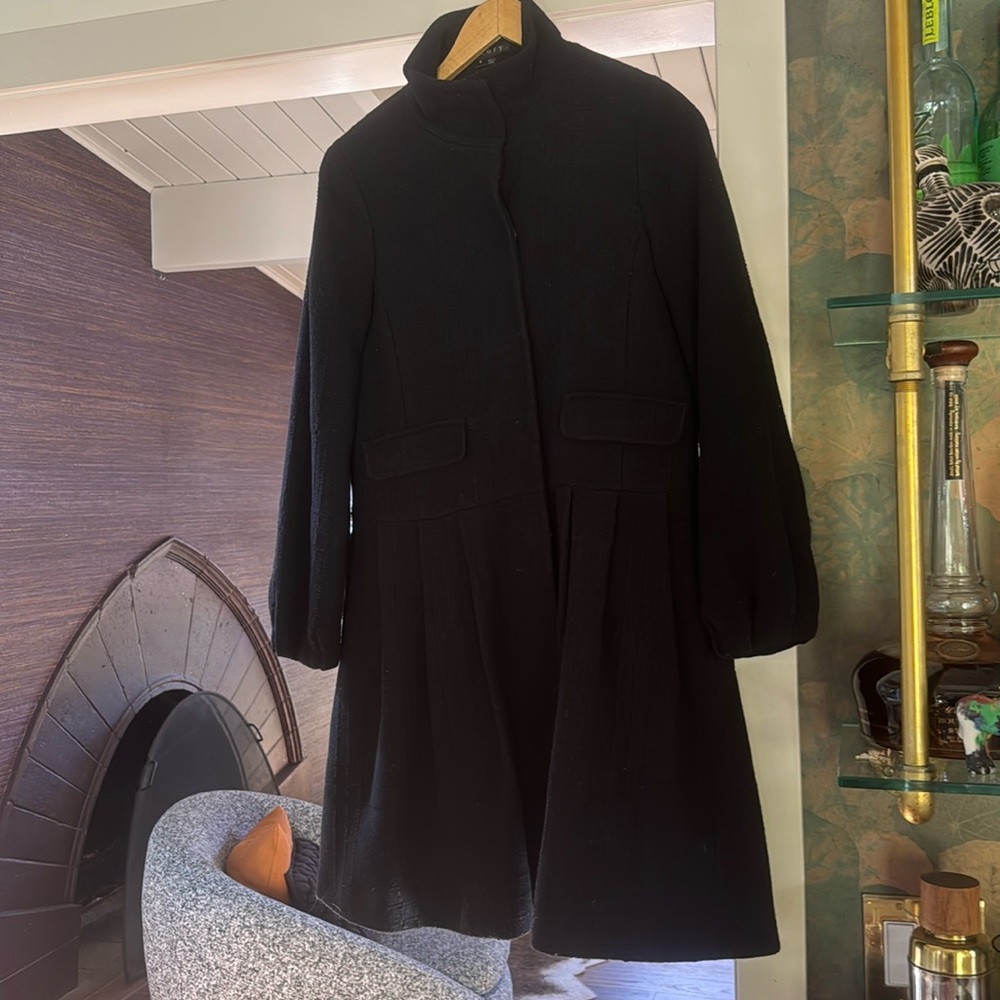 Theory Gilana wool knee-length coat